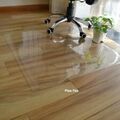 Bodenschutzmatte Bürostuhlunterlage Bodenmatte Stuhlunterlage Transparent Klar 