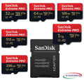 SanDisk microSD Speicherkarte Extreme Pro 4K -U3 32GB 64GB 128GB 256GB 512GB 1TB