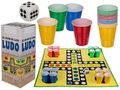 XXL Trinkspiel Ludo ca. 90 cm Gesellschaftsspiel Partyspiel