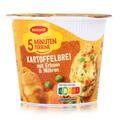 Maggi 5 Minuten Terrine Kartoffelbrei mit Erbsen & Möhren 43g (1er Pack)