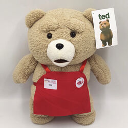 Ted Bär Plüschtiere Weiche Gefüllte Puppe Teddybären 45cm Weihnachts Geschenk