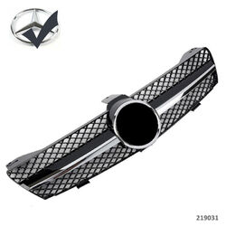 SPORT KÜHLERGRILL SCHWARZ GRILL PASST FÜR MERCEDES W219 CLS-KLASSE 04-08