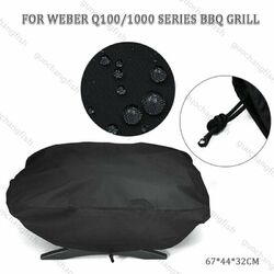 BBQ Abdeckung Grill Abdeckhaube Cover für Weber 7110 Q100/1000 Serie Wasserdicht