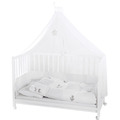 Beistellbett roba Room Bed Baby Kinder Bettwäsche Himmel Weiß Zubehör SEHR GUT