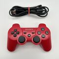 Sony Playstation 3 PS3 Controller Dualshock 3 Sixaxis Rot Original CECHZC2E