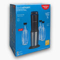 SodaStream Crystal 2.0 Aktionspack Wassersprudler, Titan, inkl. 3 Glasflaschen