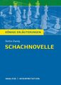 Schachnovelle von Stefan Zweig | Stefan Zweig | Taschenbuch | Buch | Deutsch