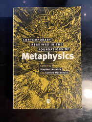 Metaphysics, Stephen Laurence - Cinthya MacDonald, 1999, Blackwell, English