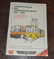 Jahresfahrplan der Thüringerwaldbahn 1987/88 m. Bahn und Bus Gotha