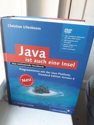 Java ist auch eine Insel von Christian Ullenboom 8. Auflage Handbuch