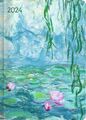 Kalender 2024 -Ladytimer Monet A6 2024- 10,7 x 15,2cm