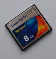 8 GB Compact Flash SpeicherKarte CF für Digital Kamera Canon EOS 300D 300 D