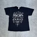 ACDC Herren Rock Band T-Shirt Kurzarm Extra Large TNT Logo 19501 Schwarz