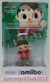 Villager Bewohner Nintendo Amiibo Figur No. 9 - Super Smash Bros. Neu OVP WIIU