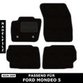 Für Ford Mondeo 5 CD/CF/CE ab 2012 - Fußmatten Nadelfilz 4tlg Schwarz