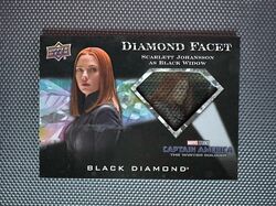 2021 Marvel schwarzer Diamant Diamant Facette DF-20 Scarlett Johansson schwarze Witwe!
