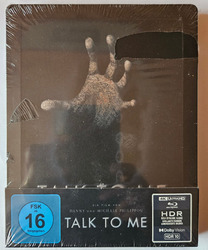 TALK TO ME  -  STEELBOOK - 4K ULTRA HD +BLU-RAY; NEU; OVP