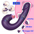 3 in 1 G-Punkt Klitoris Stimulator Zunge Vibrator Massagegerät Sexspielzeug