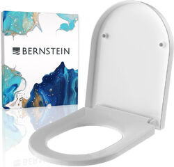 WC Sitz Absenkautomatik Klodeckel Toilettendeckel Deckel Brille Duroplast D-Form