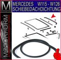 Mercedes W116 280S 280SE 350SE 450SEL 6.9 Dichtung Schiebedach Gummi hinten neu