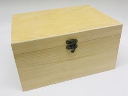 Holz Handwerk Box Kiefer Schatztruhe Aufbewahrung Erinnerung Andenken Geschenk personalisieren