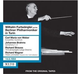 Berlin Philharmon Euryanthe Overture/Sym. No.3/Till Eulenspieg (CD) (US IMPORT)