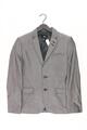 ⭐ H&M Longsakko Blazer Sakko für Herren Gr. 48, S grau aus Baumwolle ⭐