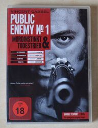 Public Enemy Nr. 1 - Mordinstinkt & Todestrieb - Depardieu, Anaya - FSK 18 - DVD