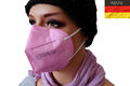 FFP2 Maske Mundschutz Atemschutz Nase Masken Gesichtsschutz CE Pink Rosa 10 Stk