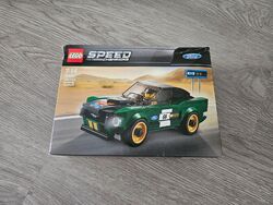 Lego SPEED Champions 1968 Ford Mustang Fastback 75884 - wie neu