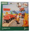 BRIO 33815 Bahn Feuerwehr Set Holzeisenbahn -Firefighter Set NEU Ovp Ab 3 Jahr 