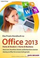 Praxis-Handbuch Office 2013 | Buch | Zustand gut
