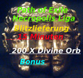 200 x Divine Orb - Necropolis Softcore League Path of Exile PC PoE