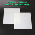 AtHaus® Acrylglas Scheibe 2-5 mm OPAL Weiß WUNSCHZUSCHNITT Milchglas Plexiglas