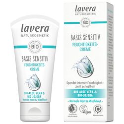 Lavera Basis Sensitiv Feuchtigkeitscreme Bio-Aloe Vera & Bio-Jojoba 50 ml