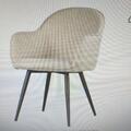 Selsey Esszimmerstuhl Textilstoff Beige Sessel Stuhl eleganter Sitzkomfort 57x65