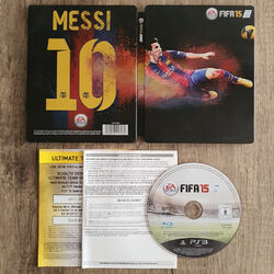 PS3 - Playstation ► EA Sports FIFA 15 -- Steelbook ◄ 2015 | dt. Version | MESSI