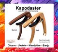 Kapodaster * NEU*  Gitarre, Ukulele, Geige, Mandoline, Banjo, E-Gitarre