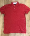 TOMMY HILFIGER Poloshirt T-shirt M 50 48 rot 40's two Ply Cotton