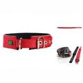 Hunter Hundehalsband Neoprene Reflect Rot 54-61 Cm Hund An Der Leine