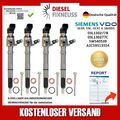4x Injektor Einspritzdüse 03L130277B Siemens VW Motor 1,6 TDI CONTINENTAL