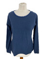 Shirt Sweatshirt Pullover Damen Größe S Blau Langarm Multiblu