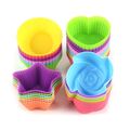 AVANA Silikon Muffinformen BPA-Frei Cupcake Backformen Muffinförmchen 36er Set