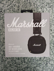 Marshall Major IV Kopfhörer Bluetooth schwarz, 80 Std, neu in OVP, versiegelt