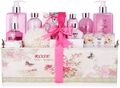 Damen Beauty Set Classic Rose 15-tlg Badeset Körperpflege Geschenkset für Frauen