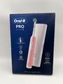 Oral-B Elektrische Zahnbürste Pro 1 Cross Action Pink mit Reiseetui