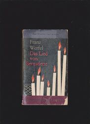 Antiquariat Buch Franz Werfel Das Lied von Bernadette, Fischer 1958 