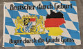 Fahne Flagge Bayern - Bayer durch die Gnade Gottes - 90 x 150 cm