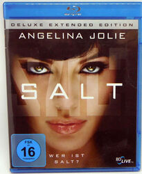 Salt - Deluxe Extended Edition - Angelina Jolie - Action Blu-Ray - 2010