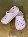 Crocs KIDS' Crocband Clog Hausschuhe Gr. J3= EU 34/35, rosa